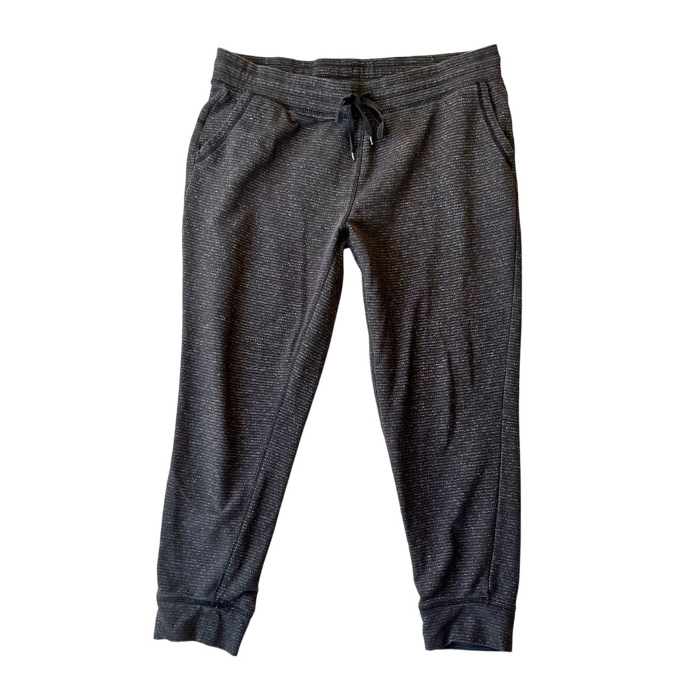 Champion joggers pants XL Gray Striped Pockets Tapered leg Athleisure Lounge